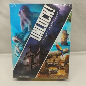 Space Cowboys Unlock! Mystery Adventures Escape Room Card Game 1-6 17+ 2020